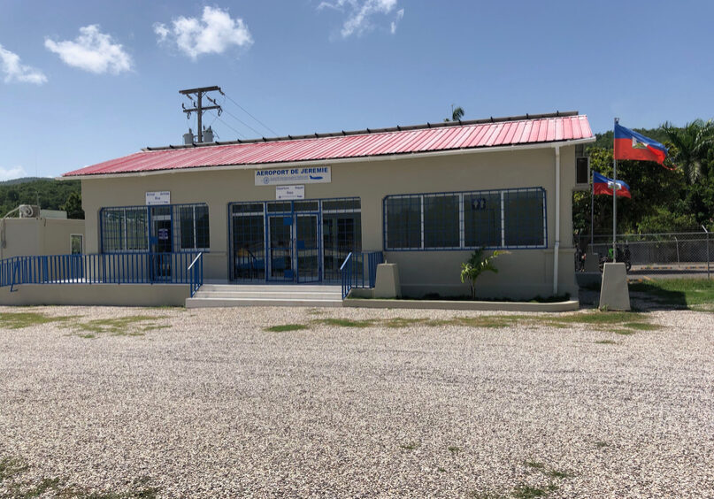 Closed airport in Jérémie, Haiti